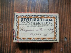Statistics pharmacy box