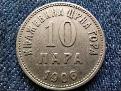 Montenegró I. Miklós (1860-1918) 10 para 1906 (id78273)