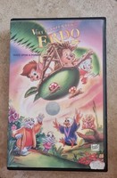 Original vhs fairy tale cassette once upon a time there was a forest