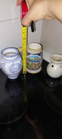 Retro ceramic jug and vase for sale together