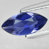 Beautiful! Real, 100% product. Violet blue iolite (cordierite) gemstone 0.70 ct (vvs) value: HUF 31,500!