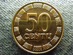 Litvánia 50 cent 2000 UNC FORGALMI SORBÓL (id70226)