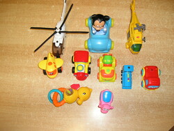 Small and sand molding toys - 15 pcs. Together
