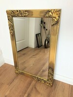Vintage arany fakeretes dekor tükör falitükör