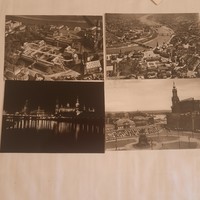 Picture postcards from Dresden, 1970s, 4 pcs