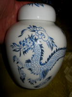 Eastern dragon lidded container