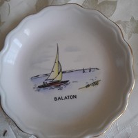 Balaton nosztalgia emlék tányér