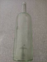 Transparent, blow-molded bottles.