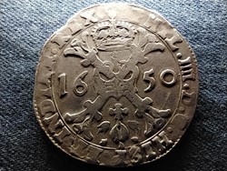 Netherlands Spanish Netherlands .875 Silver 1 patagon 1650 (id65433)