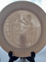 Herend lithophane plate in box