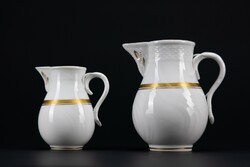 Herend porcelain pourers, 2 pieces