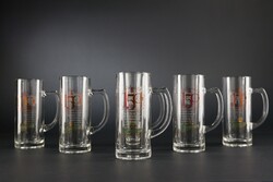 Staropramen beer mug 6 pieces, rastal, 150th Anniversary