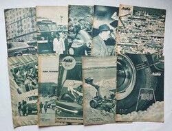Ritka! Auto-Motor magazin 10 db, 1960. január-november