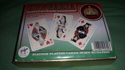 Older edition Hungarian kings luxury rummy card - piatnik according to the pictures