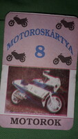 An old Hungarian Tamás and Komlós motorcycle quartet is a rarity according to the pictures