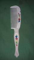 Retro traffic goods plastic painted flower pattern comb role play according to the pictures