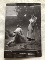 Antique, old postcard - 1911 -6.