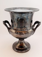 Silver-plated large champagne bucket, 24 cm