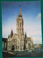 Budapest, Matthias Church, postmarked postcard, 1983