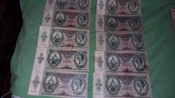 12/26/1936 Hungarian paper in antique circulation, 10 sheets, 10 pieces as shown in the pictures