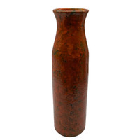 Tófej large orange vase - m1413