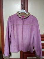 Pink irhajellegű kabát