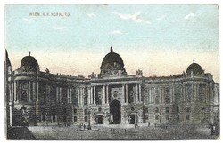 Képeslap Bécs Wien K.K. Hofburg nem futott