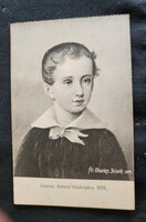 Ferenc József MEGKORONÁZOTT MAGYAR KIRÁLY ( gyermek évek ) 1836 KORABELI ÉS ERDETI FOTÓ LAP Tov