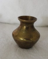 Miniature copper vase 3.