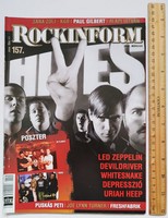 Rockinform magazine 08/3 hives tunyogi péter kgb depression road flames whitesnake kékkői laux