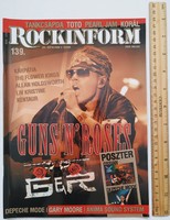 Rockinform magazin #139 2006 Guns Roses Ossian Depeche Mode Tankcsapda Pearl Jam Liversing Kentaur