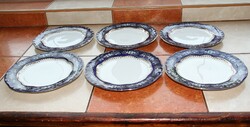 Zsolnay pompadour flat plate 6 pieces 5.