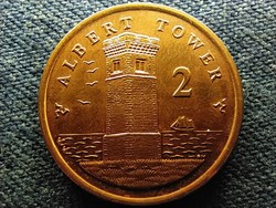 Man-sziget II. Erzsébet Albert torony 2 penny 2006 (id66943)