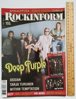 Rockinform magazin 07/10 Deep Purple 69 Eyes Subscribe Ossian Within Temptation Apocalyptica Rómeó V