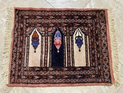 SZ985 Pakistan szőnyeg 70x50cm komódra-asztalra is