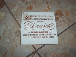 Collector's rarity !! Drasche tiles are a piece of the past