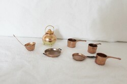 Miniature metal kitchen set