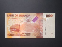 Uganda 1000 shillings 2017 oz