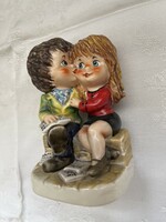 Hummel-Goebel nagyon ritka szépen festett szerelmes pár.