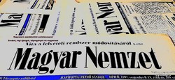 1968 szeptember 1  /  Magyar Nemzet  /  SZÜLETÉSNAPRA :-) Régi újság Ssz.:  23036