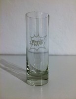 Star soda glass - tube glass