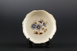 Zsolnay porcelain, small bowl with cornflower pattern, marked.
