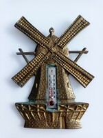 Antique copper thermometer