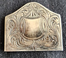 Secession art noveau veret label silver ornament sophisticated goldsmith's work gift box for other uses
