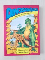 Dinosaurier - dinoszauruszos német nyelvű puzzle könyv