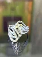 Ragyogó ezüst gyűrű