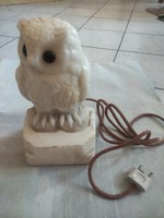 Luminous owl. Alabaster