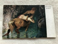 Antik, régi képeslap - 1917                        -6.