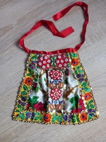 Kalotaszeg beaded apron for babies