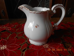 Zsolnay small flower patterned milk spout for tea set